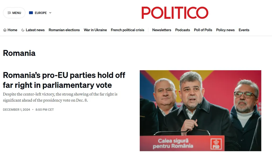 Presa internaţională